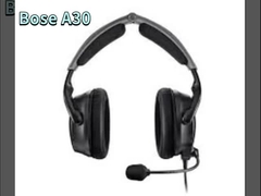 Tai nghe chống ồn BOSE A30 Aviation Pilot Accessories dành cho phi công chuyên nghiệp